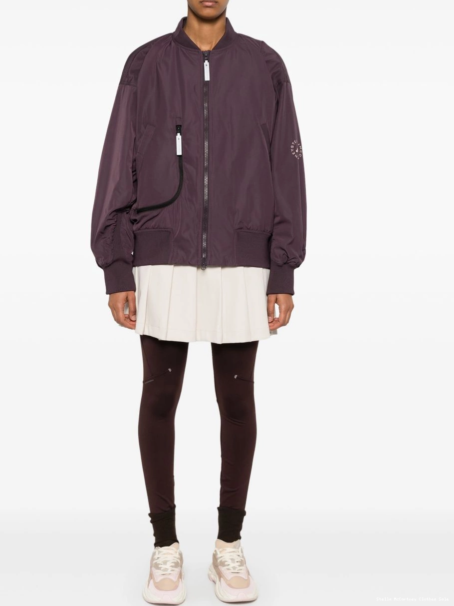 Affordable logo-print Stella jacket by bomber adidas Women McCartney 0702